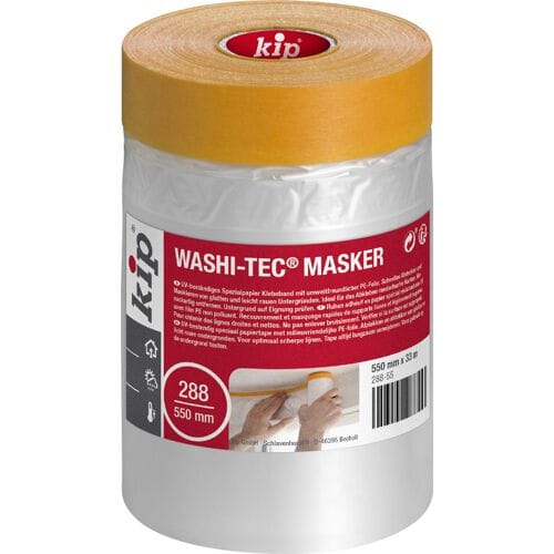 Kip 288 Washi folie masker 550mmx33m
