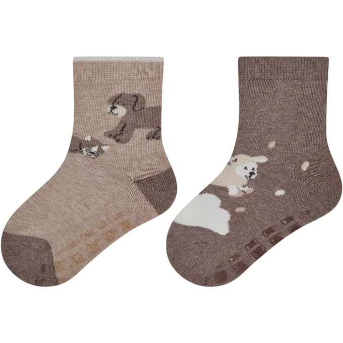 Antislip sokken voor baby's Sterntaler Ferme (x2)