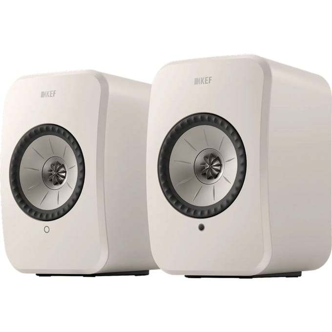 KEF LSX II LT Draadloze HiFi-luidsprekers - Stone White