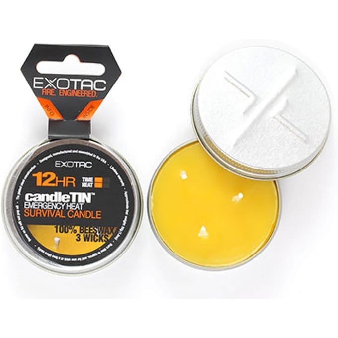Exotac CandleTIN Small Slow Burn Bijenwax