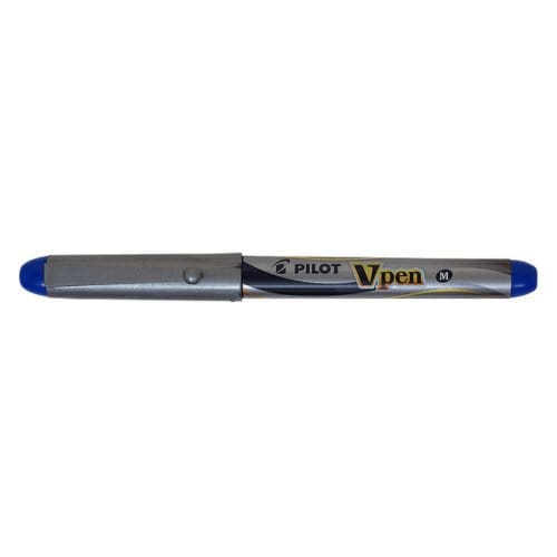 Vulpen Pilot Vpen medium zilver/blauw