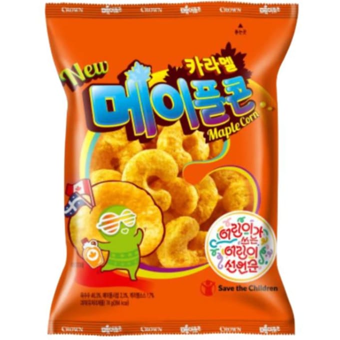 Pop-corn Caramel Érable Crown (74g / 154g) (6 options) #74g x 5pcs
