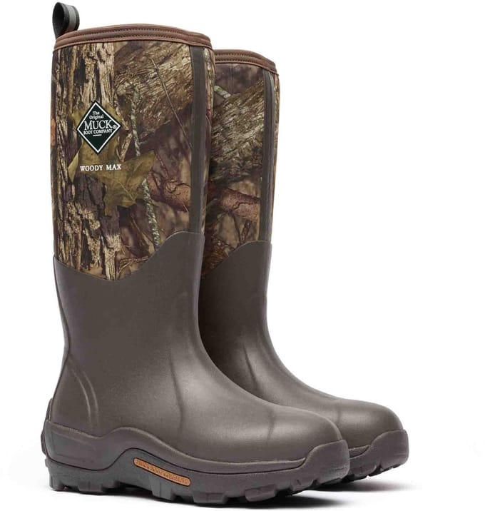 Muck Boot Woody Max | Mossy Oak - Regenlaarzen - Maat 38 -