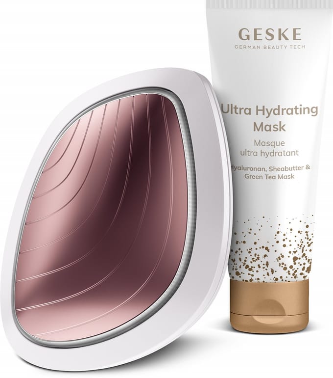 GESKE | SmartAppGuided™ Sonic Warm & Koel Masker | 9 in 1 | Farbe: Starlight + Gratis cosmetica