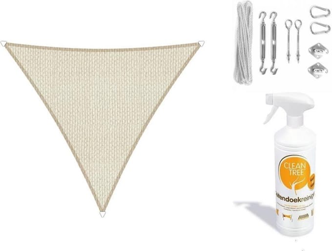 Schaduwdoek Sunfighters triangle | Brandplaza
