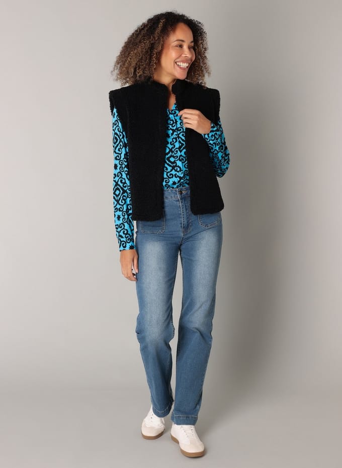 ES&SY Shivani Vests - Black - maat 40