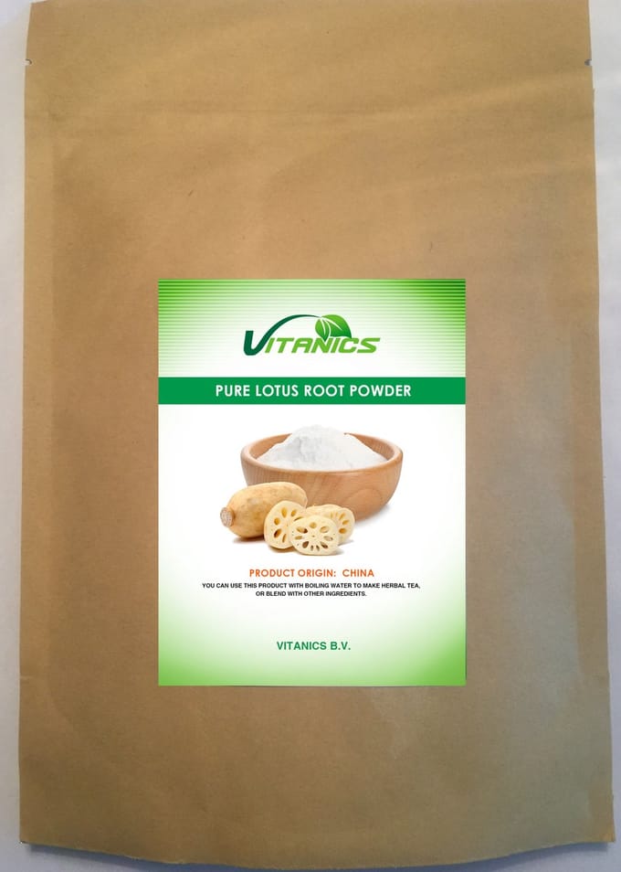 Lotus Wortel Poeder (Lotus Root Powder) 500g