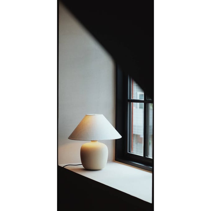 Audo Copenhagen Audo Torso LED tafellamp, wit/wit, 37 cm