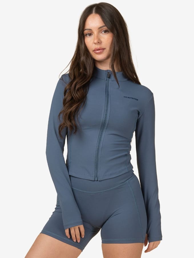 XXL Sportswear Soft Balance Jacket - Blue Blauw M