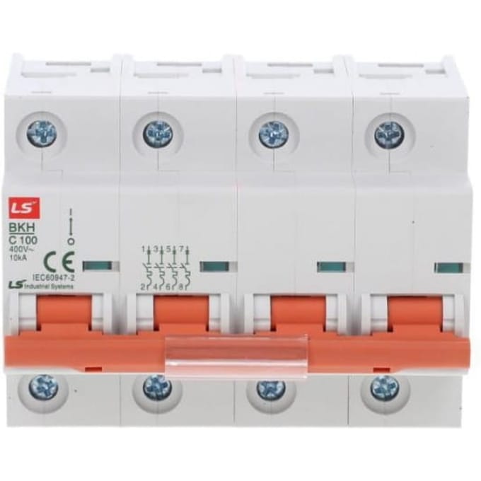 Overstroombeveiliging 4P C 100A 10Ka Ac Bkh 06110363R0