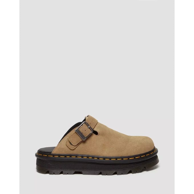 Leonore Clog Buckle Closure - Beige Shoes