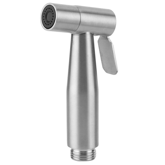 RVS Handheld Bidet Toiletsproeier Set Baby Stoffen Luier Sproeier Slang Houder Kit voor gray
