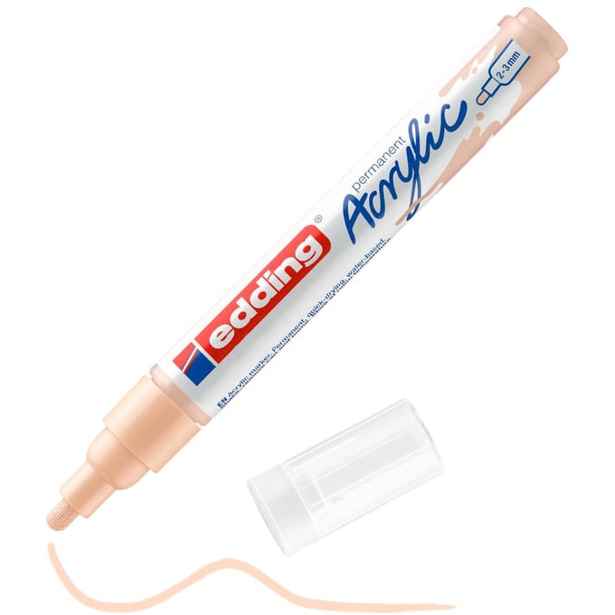 edding 5100 Acrylic "Acrylmarker - Medium" - Warm beige