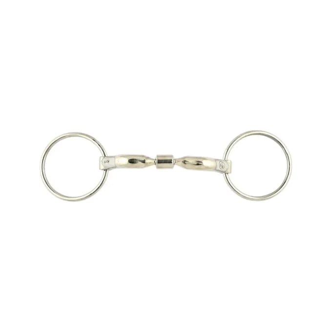 Mors 2 rings voor anatomisch geblokkeerd paard Jump'In