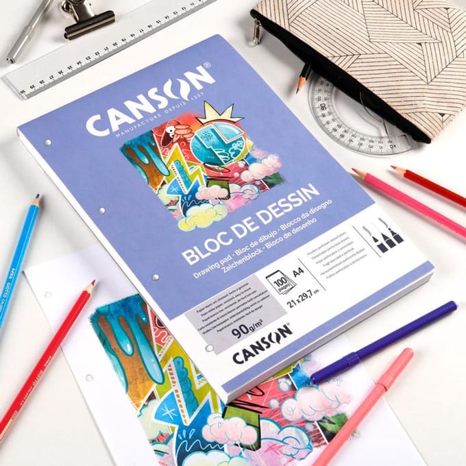 Canson C400110403 creatief papier Kunstpapier 50 vel