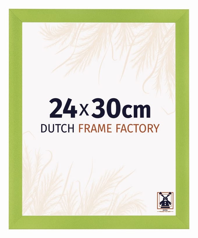Fotolijst 24x30 cm - MDF - Groen - Praag