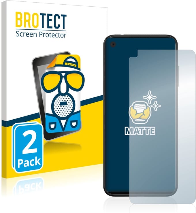BROTECT - Screenprotector voor HTC Desire 22 Pro - Folie Beschermfolie matte 2 Stuks