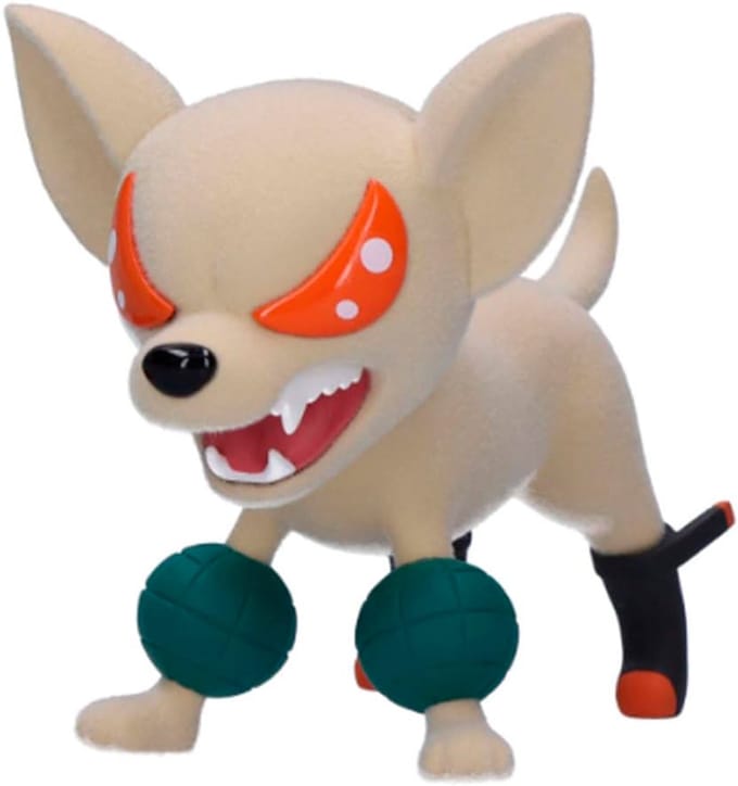 Bandai My Hero Academia - Fluffy Puffy Figuur - Dekusheep & Bakudog - B:Bakudog