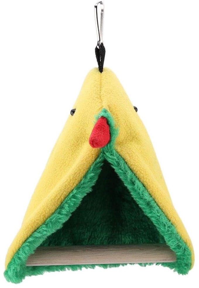 Dailygoody - Vogel Pluche Hangmat - Driehoek Hangmat Tent Bed