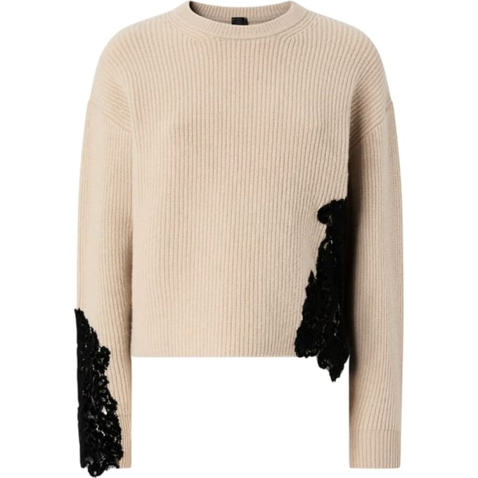 Breikleding voor dames Pinko - Piemonte wol menggaas - beige