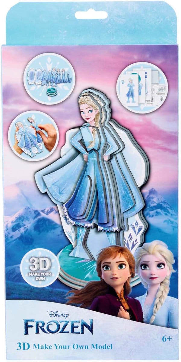 Disney Frozen Maak je eigen 3D Figuur Elsa