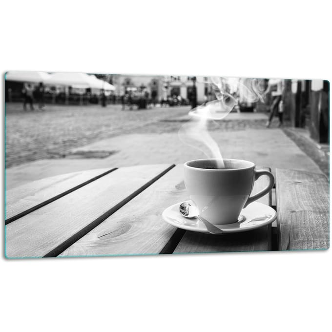 TMK ArtDeko - Snijplank - Glas - 52x30cm - Inductie Kookplaat Bescherming