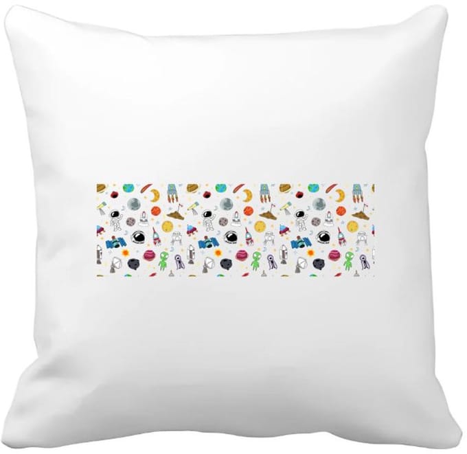 Akyol - ruimte Kussen hoes - Ruimte - astronaut - ruimteschip - 40 bij 40 cm