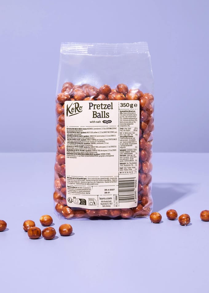 Gezouten pretzelballetjes 350 g