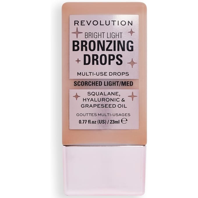 Revolution Bright Light Bronzing Drops Bronze Scorched 23 ml