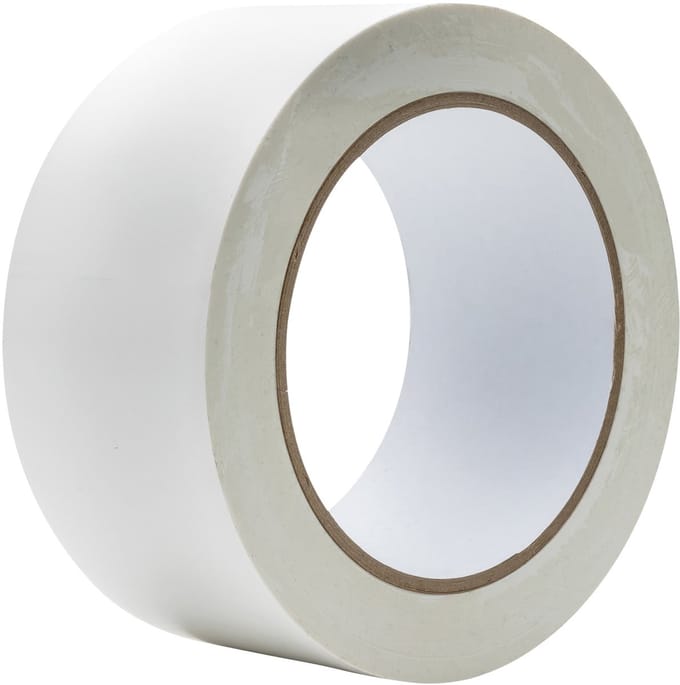 Showgear MegaTape UT5 PVC tape 50 mm x 33 m, wit
