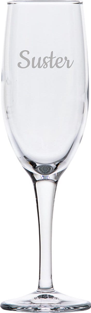 Gegraveerde Champagneglas 16,5cl Suster