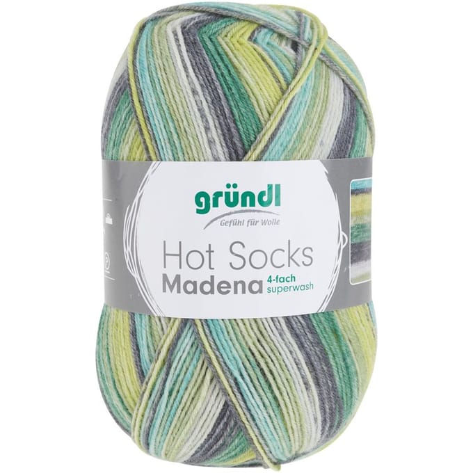 Gründl Hot Sokken "Madena" - Neptun-Color-Mix, Kleur 02