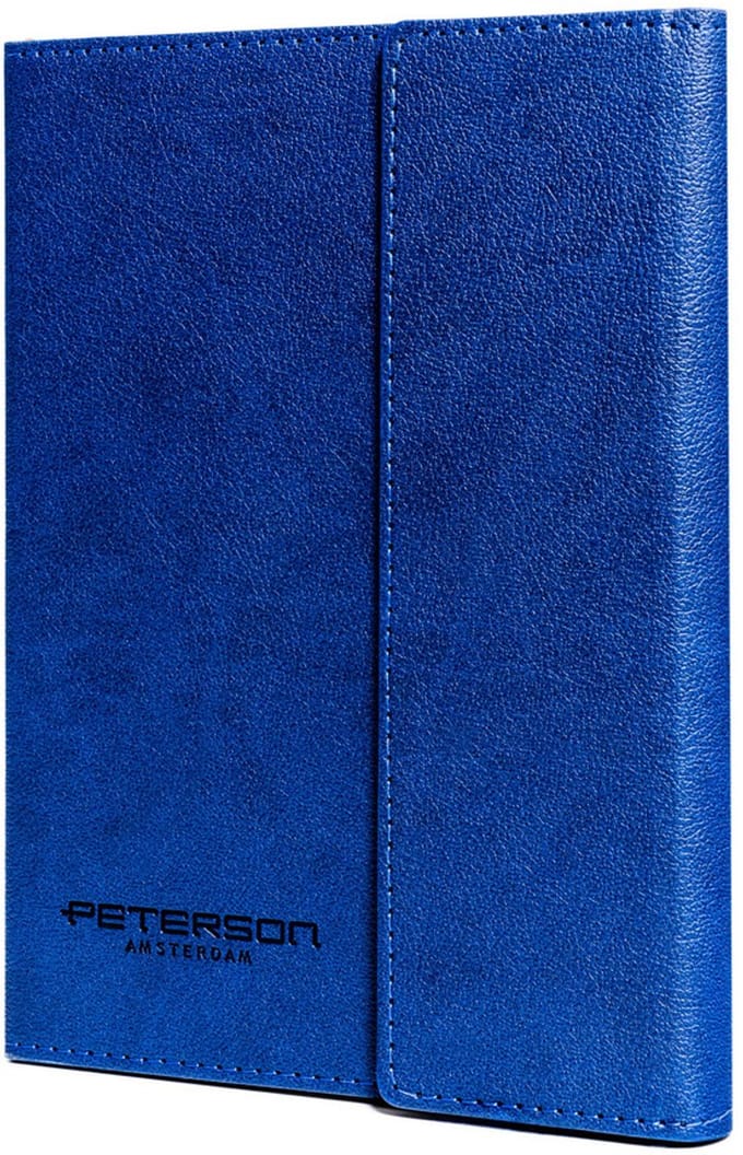 Peterson - Notitieboek Geschenkset - Blauw - Magnetische Sluiting - Elegante Pen