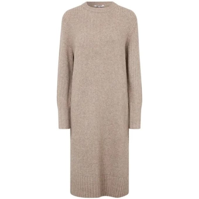 mbyM Sondra-m knitted dress brown -