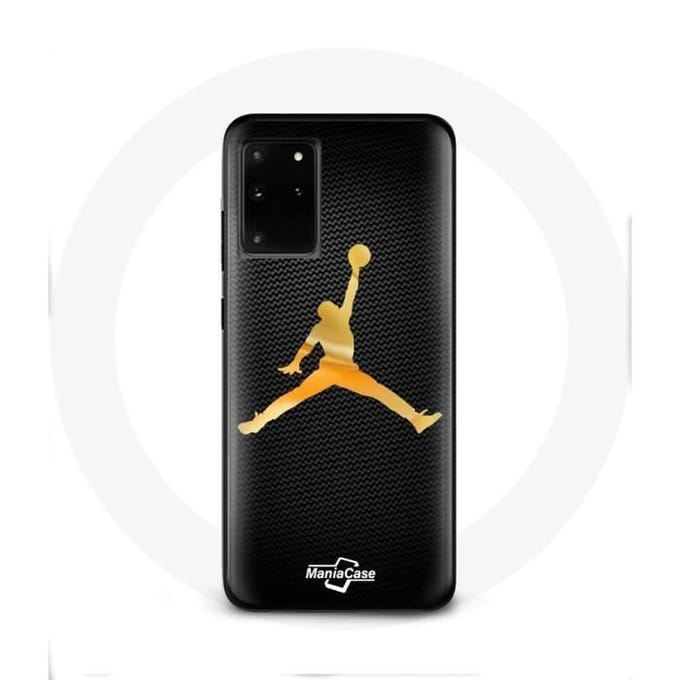 Coque - Michael Jordan - Samsung Galaxy S11 Plus Air - Jaune - Souple - Protection jaune