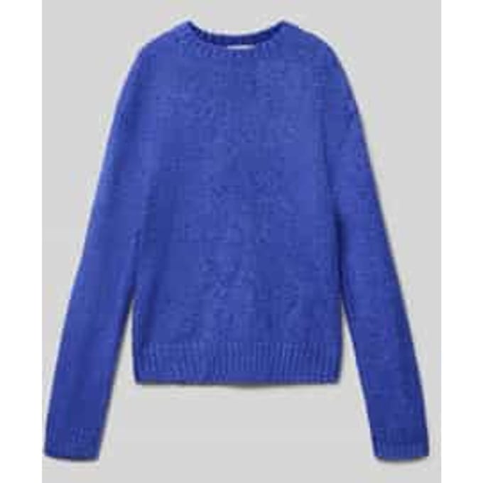 GARCIA Meisjes Effen Trui Blauw Lange mouw