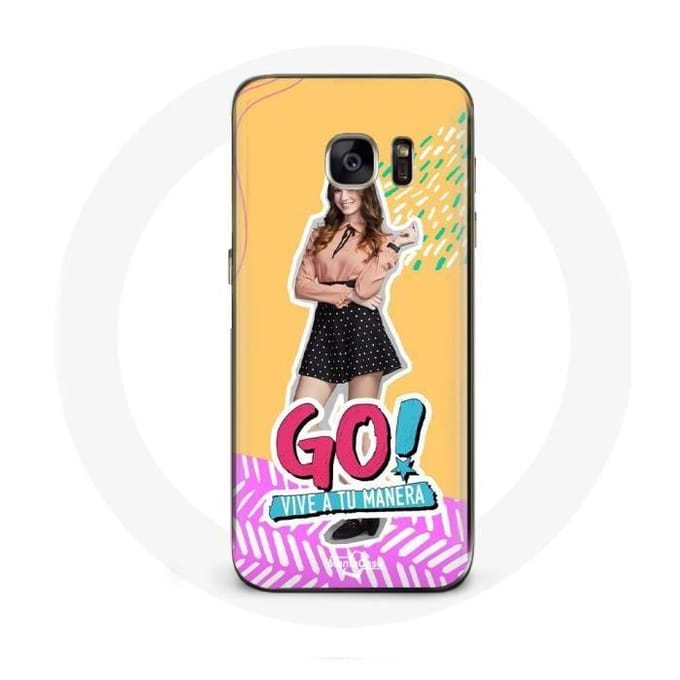 Case voor Samsung S6 edge Chase Your Dreams Go! Leef op jouw manier-serie