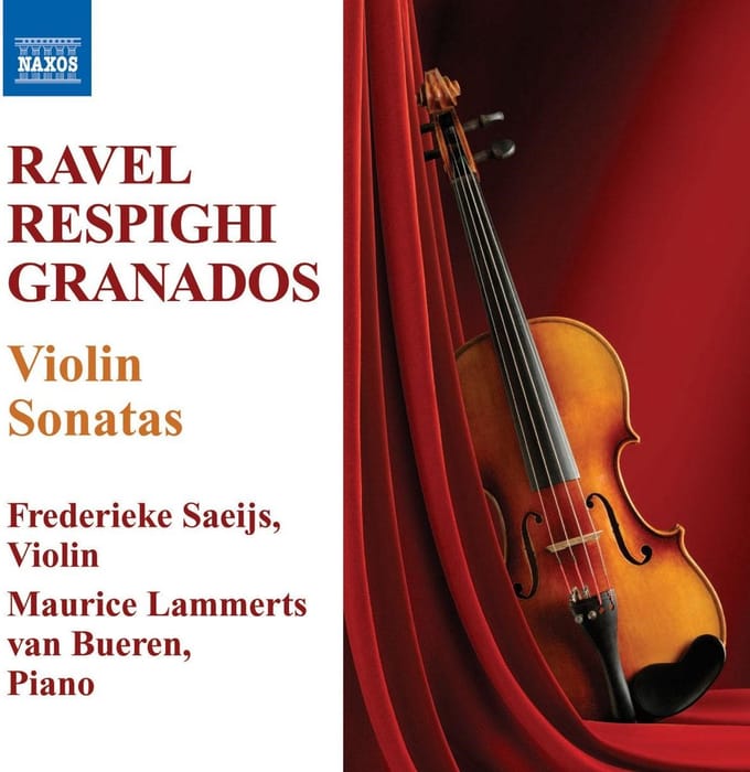 Frederieke Saeijs & Maurice Lammerts Van Bueren - Violin Sonatas (CD)