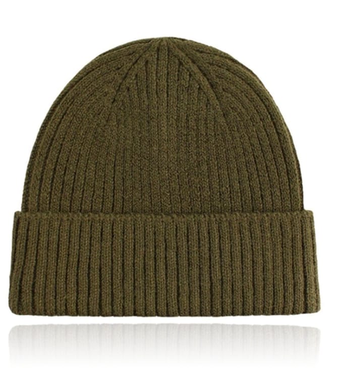 Classic Beanie Muts Dames - Army Green