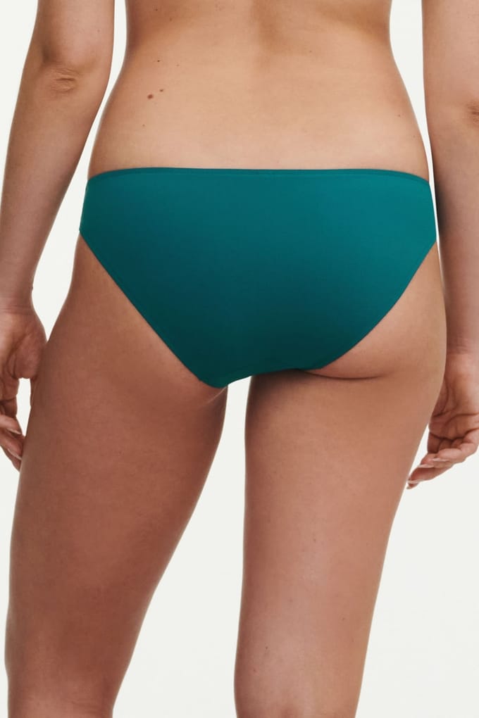 Chantelle Sw Bo. Brief Greenish Blue Maat: 40 | Bikini's Outlet | Dames | Blauw