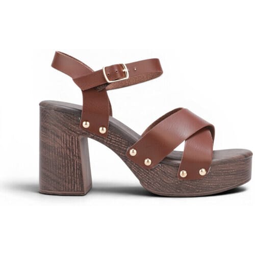 Sandalen met hakken La Modeuse 78839_P187709