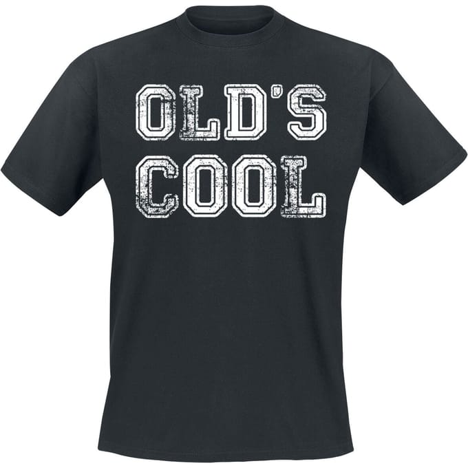 Sprüche - Fun T-shirt - Old's Cool - M tot 4XL - voor Mannen - zwart