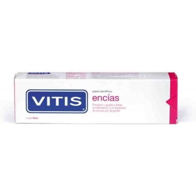 Tandpasta - VITIS - Gingiva - 150 ml - Glutenvrij - Tandvleesverzorging wit