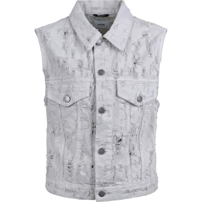 Haikure - vest - 470597 - lichtgrijs