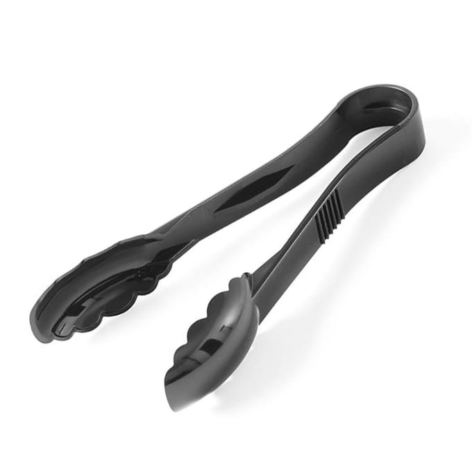 HENDI Serveertang – Polycarbonaat – Vaatwasmachinebestendig – 230 mm – Zwart