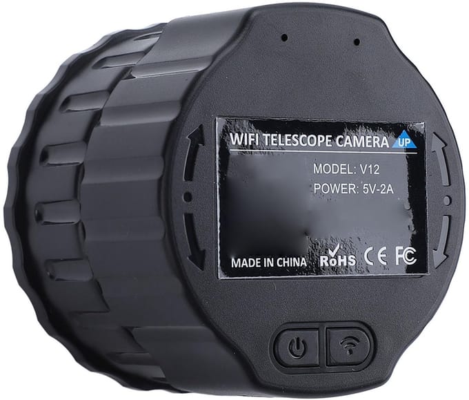 Allecto - WiFi Draadloos Digitaal Oculair - 4 Megapixels Camera - Hd