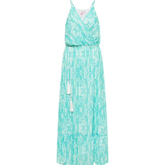 IZIA Midi Dress met Batik Print gaya