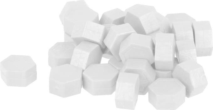 120 witte waskralen 30 gr - Artemio