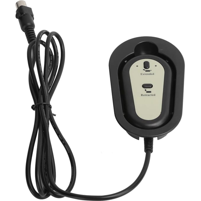 Elektrische relaxfauteuil-controller, banklift, 2-knops handschakelaar, controller, 5-pins voor meubels black