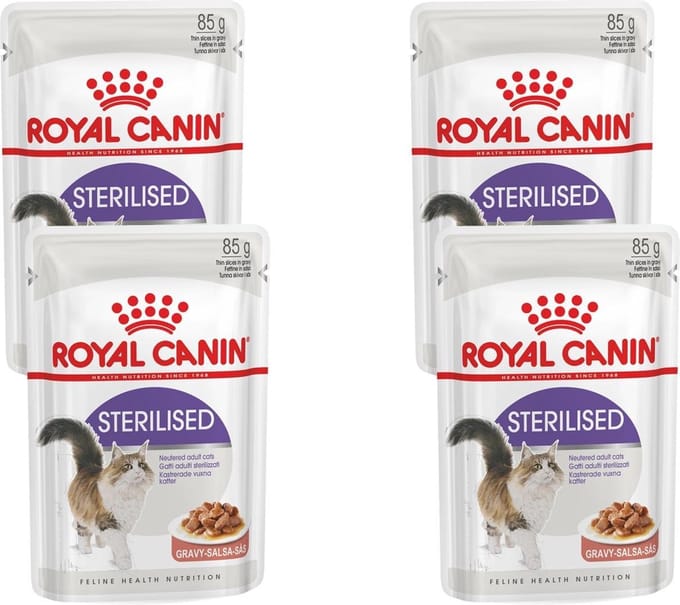 Royal Canin - Sterilised Gravy Kattenvoer Nat - 48 x 85 gr